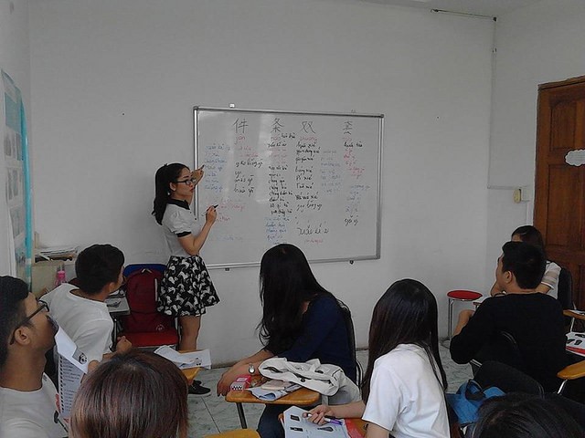 Lớp học tiếng Hoa cơ bản tại TpHCM