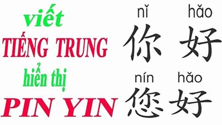 Cách gõ tiếng Trung trên máy tính bằng Pinyin